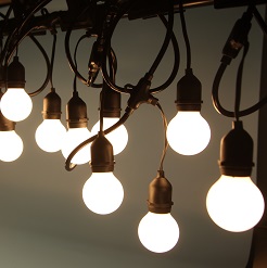 Dây đèn led trang trí ngoài trời