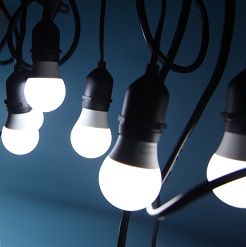 Dây đèn kín nước thả ngoài trời