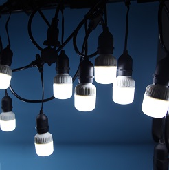 Dây đèn led trang trí ngoài trời