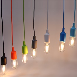 Dây đèn thả trang trí shop