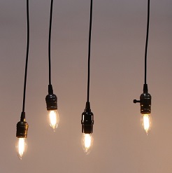 Đèn thả trần phòng khách