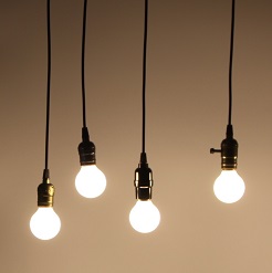 Thi công đèn shop quần áo