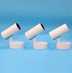 Đèn rọi ống bơ trang trí quán cafe