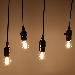 Đèn thả trang trí quán cafe