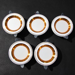 bộ 5 đèn led âm trần đổi màu