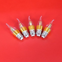 Bóng đèn LED C35 4w hình nến đổi màu đui E27