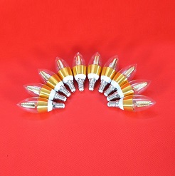 Bóng đèn LED C35 4w hình quả nhót đổi màu đui E14