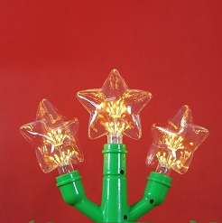 Bóng đèn led trang trí pháo hoa hình ngôi sao, đèn trang trí độc đáo