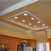 Phân Loại Và Mua Đèn Led Âm Trần Chính Hãng Ở Đâu ? Đèn LED âm trần ứng dụng trong phòng khách