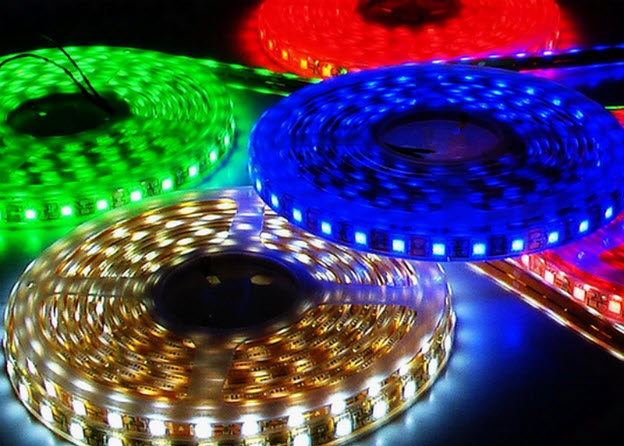 Đèn led nhiều màu sắc 