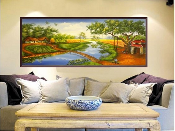 Chọn vị trí phù hợp khi lắp đèn soi tranh