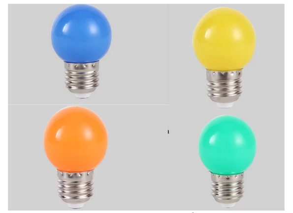 Bóng đèn led búp đa dạng màu sắc