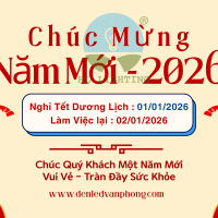 Thong Bao Lich Nghi Tet Duong Lich 2026 Hl Lighting